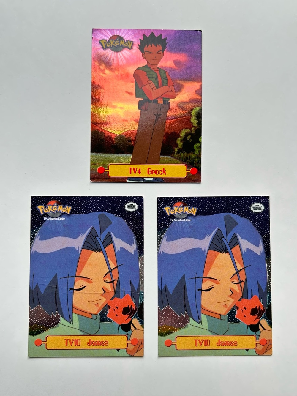 Pokémon Topps Holo Brock And James